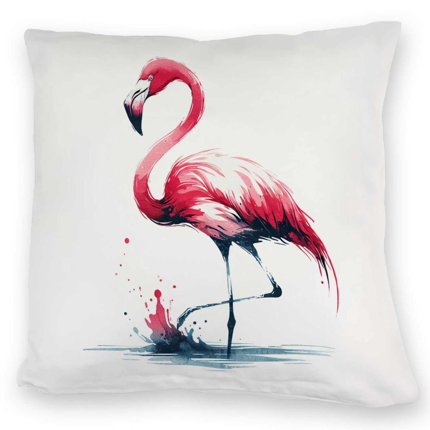 Rosa Flamingo Kuschelkissen