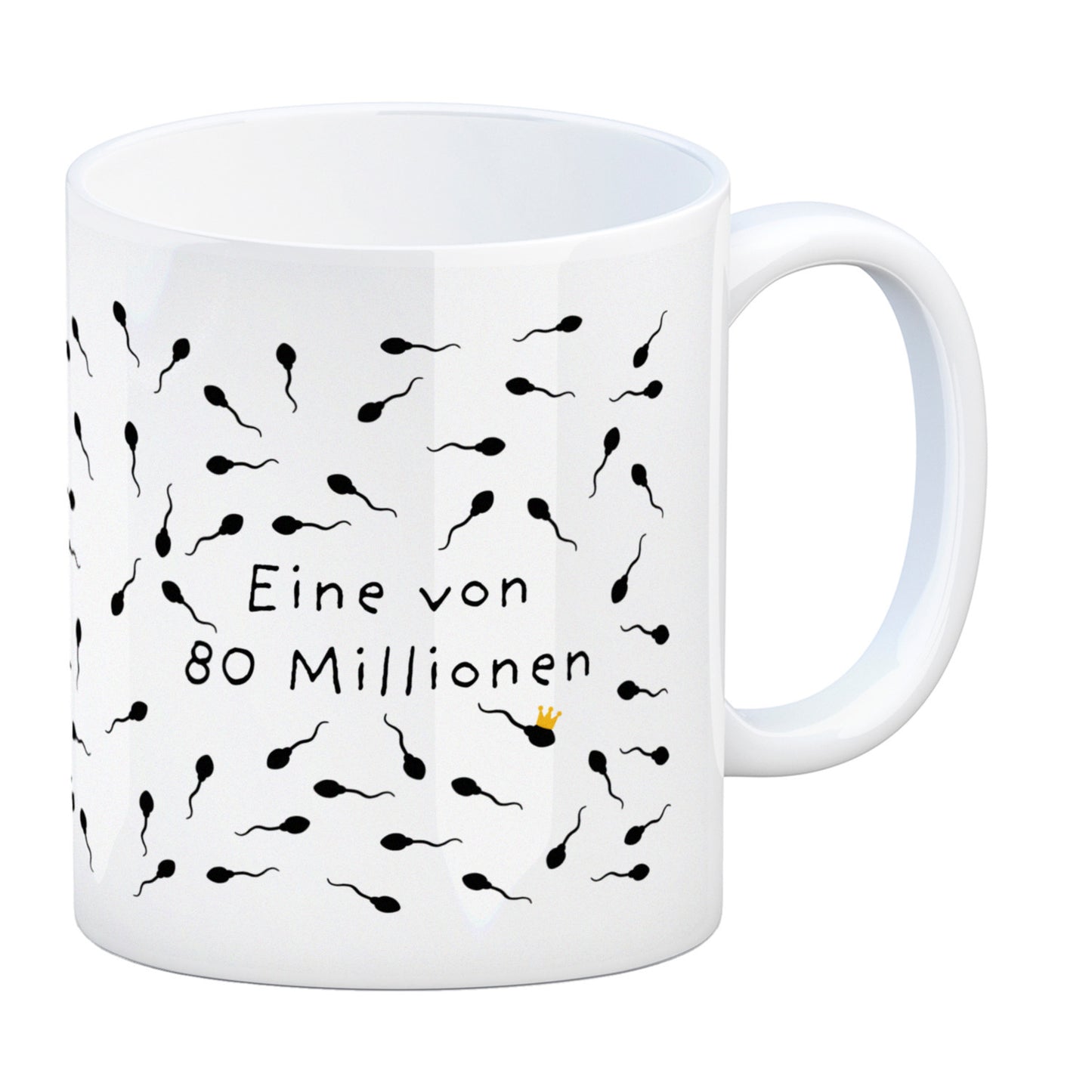 Eine von 80 Millionen Sperma Kaffeebecher