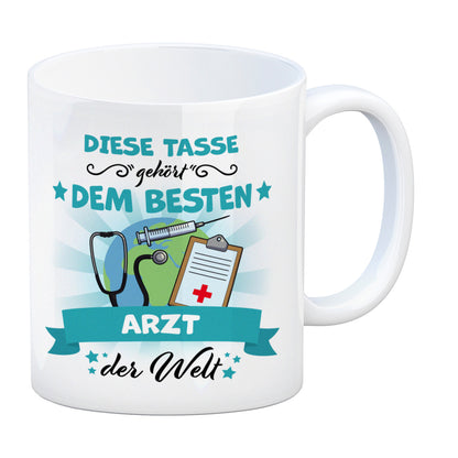 Bester Arzt der Welt Kaffeebecher