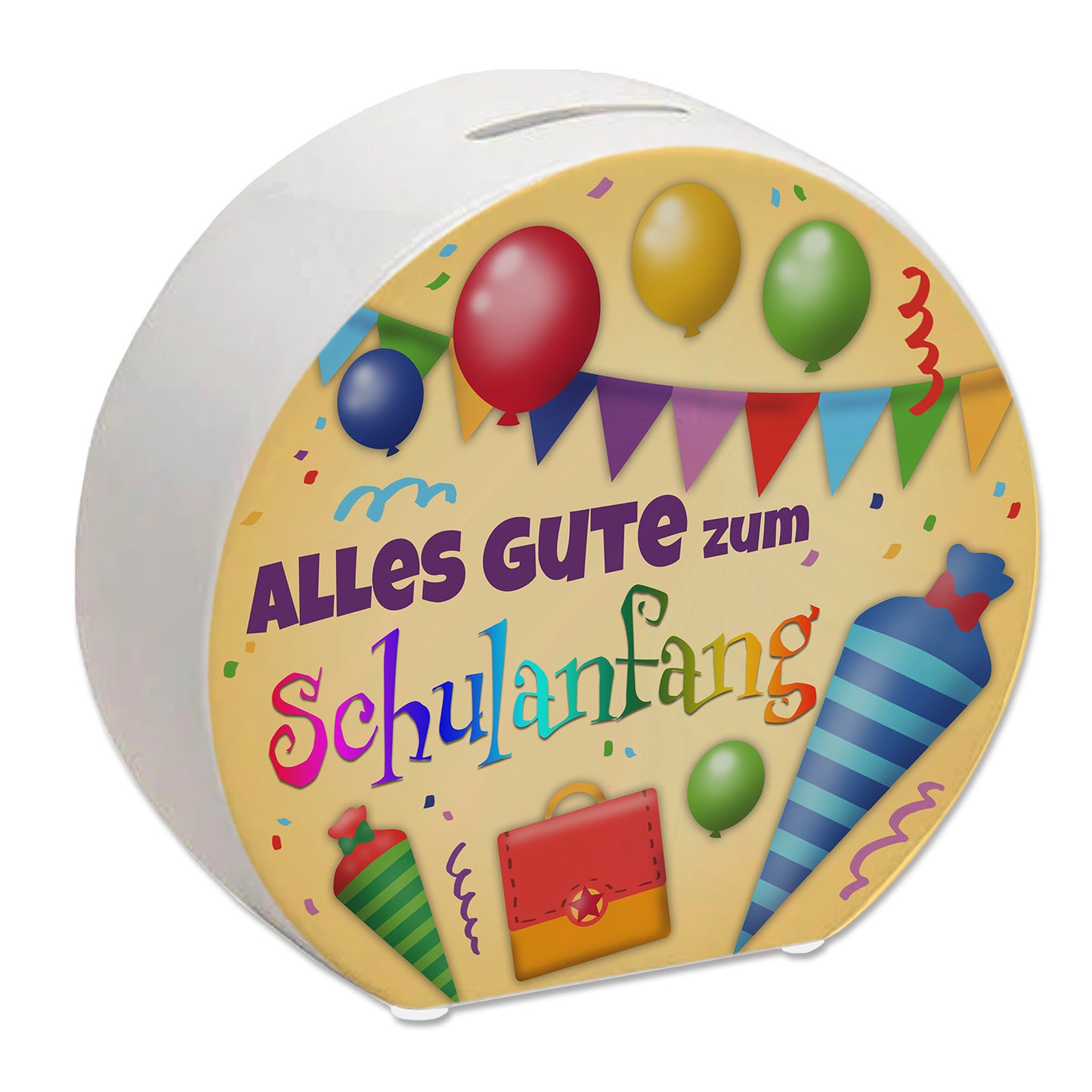 Alles Gute zum Schulanfang Spardose zur Einschulung