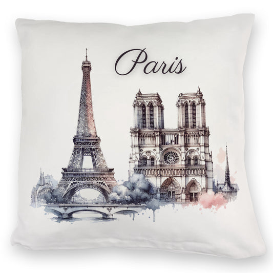 Wahrzeichen Paris Kuschelkissen