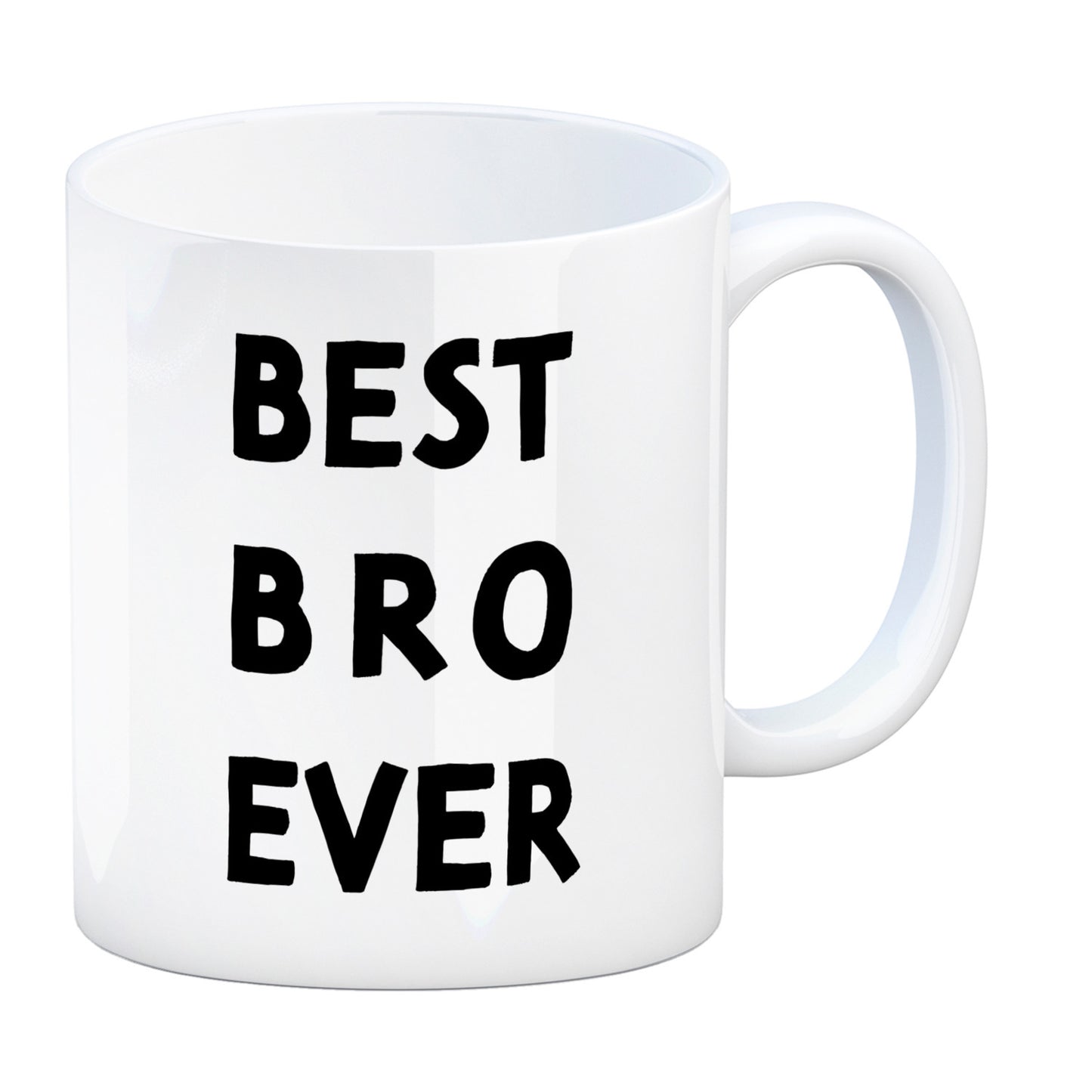 Bester Bruder Kaffeebecher mit Spruch Best bro ever