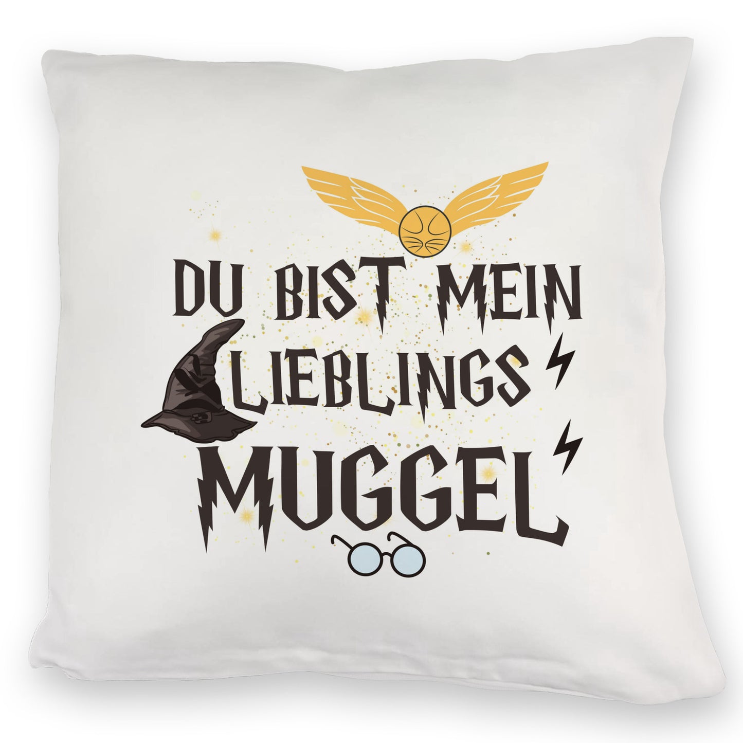 Lieblingsmuggel Kuschelkissen für Zauberschüler und Hexen