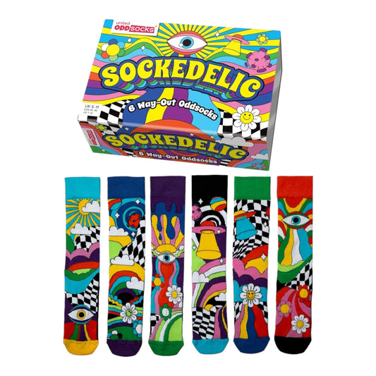 Sockedelic Oddsocks Socken Festival Outfit Festival Strumpf in 39-46 im 6er Set