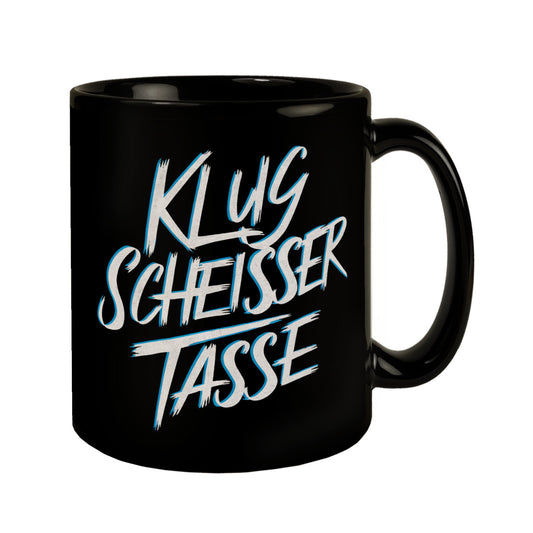 Klug Scheisser Tasse - Der perfekte Becher für schlaue Köpfe und Klugscheißer