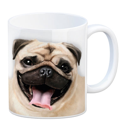 Mops Kaffeebecher