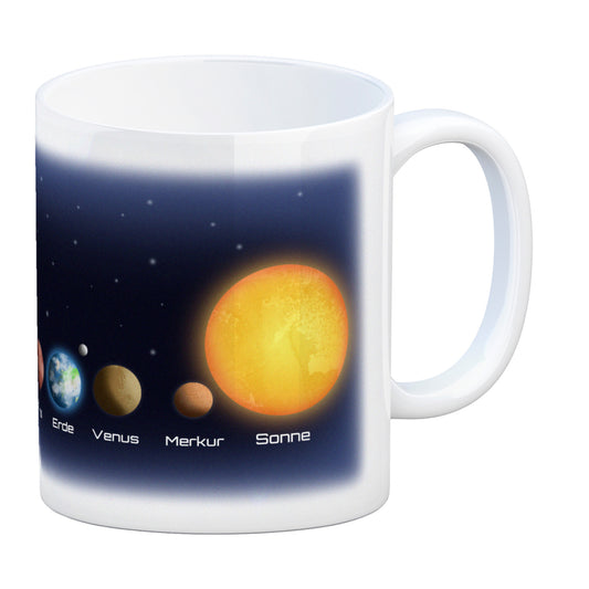 Planeten des Sonnensystems Kaffeebecher