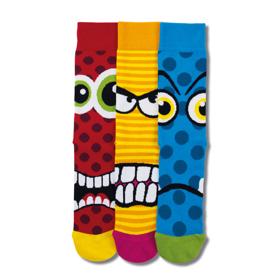 Oddsocks Jason Monster Socken in 39-46 im 3er Set