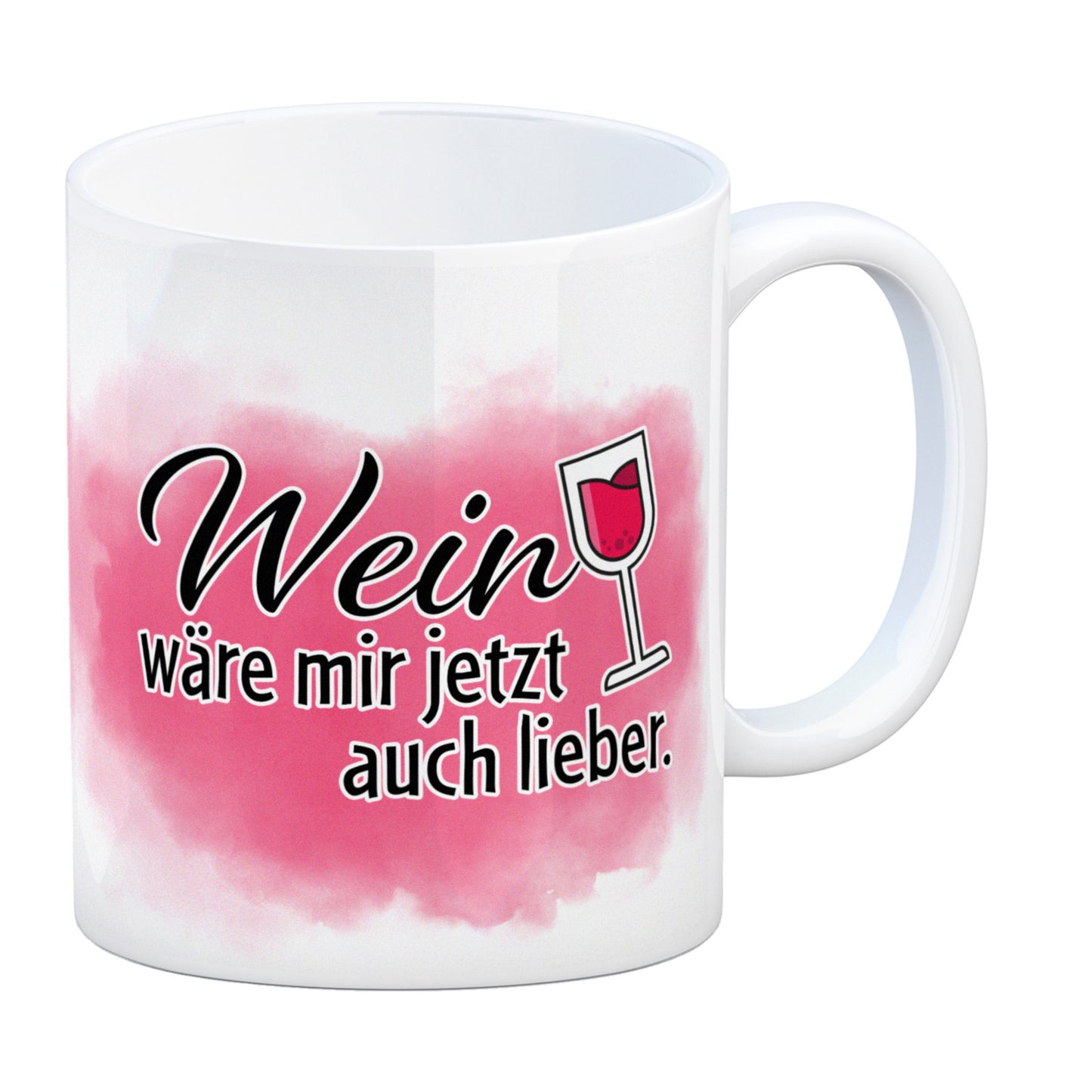 Wein wäre mir jetzt auch lieber Kaffeebecher