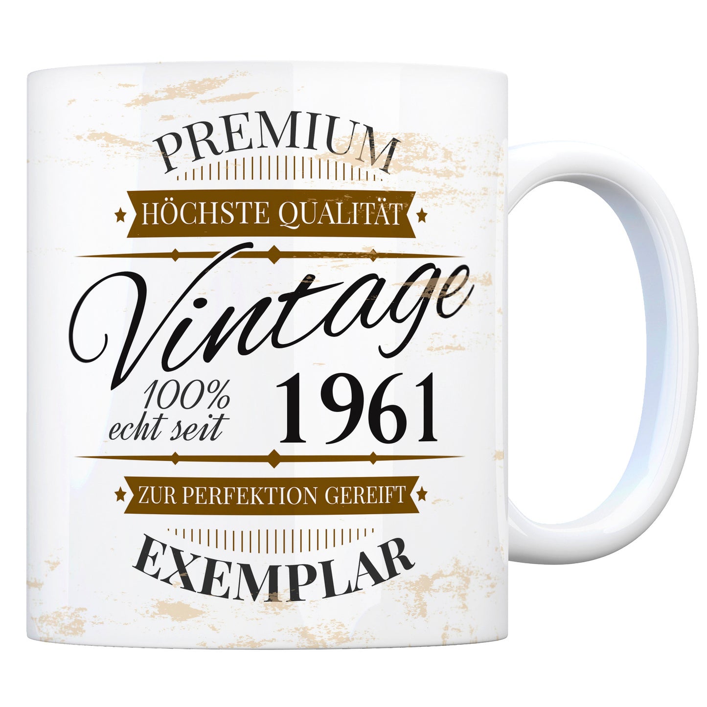 Vintage Tasse 100% echt seit 1961 - Premium Exemplar - Zur Perfektion gereift -