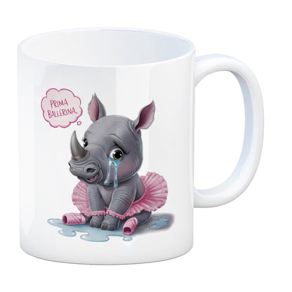 Baby-Nashorn Ballerina Kaffeebecher - Prima Ballerina