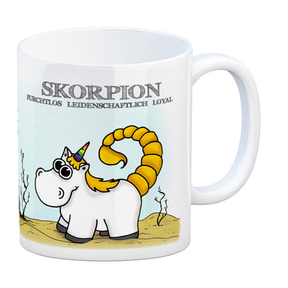 Honeycorns Sternzeichen Skorpion Kaffeebecher