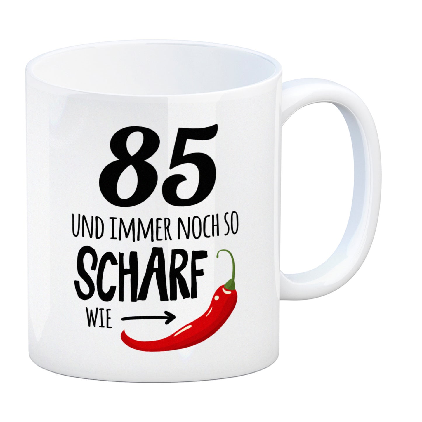 85 und immer noch so scharf wie Chili