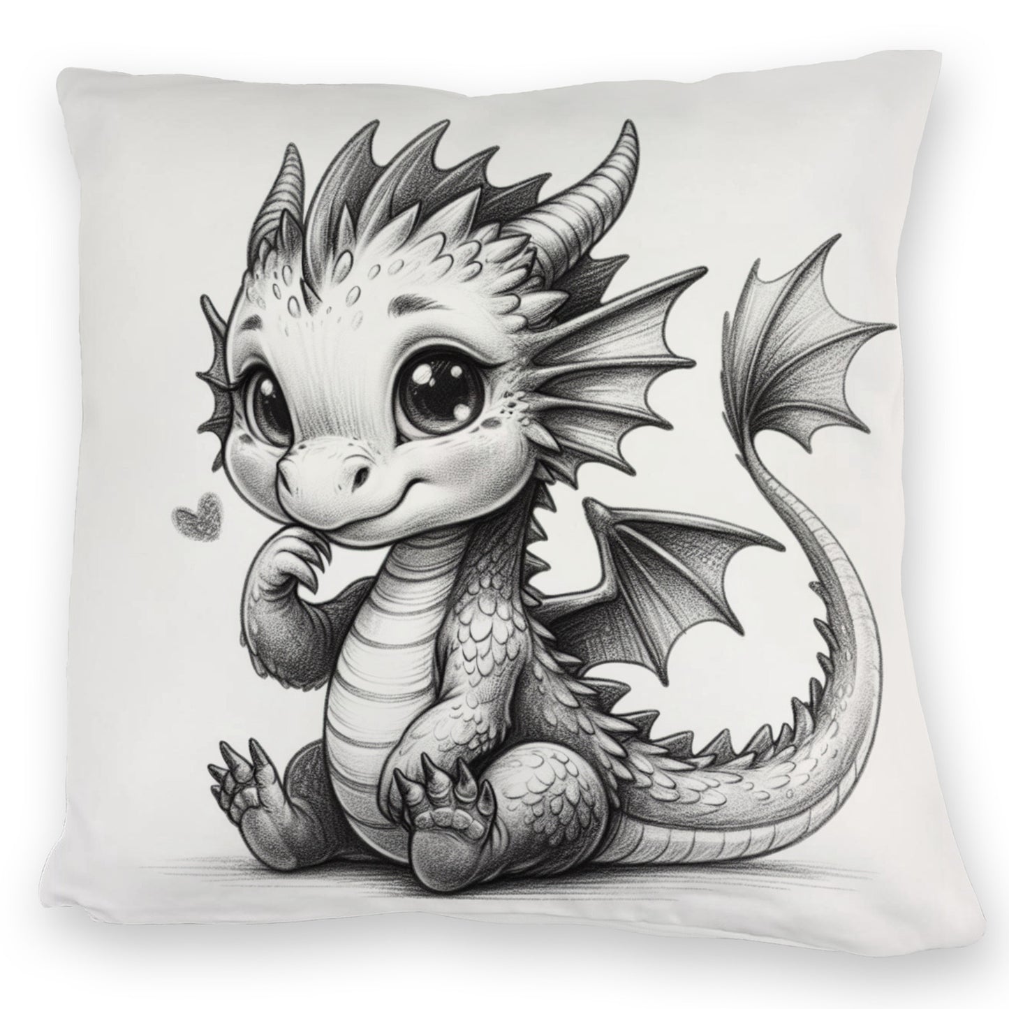 Niedlicher Drache Kuschelkissen