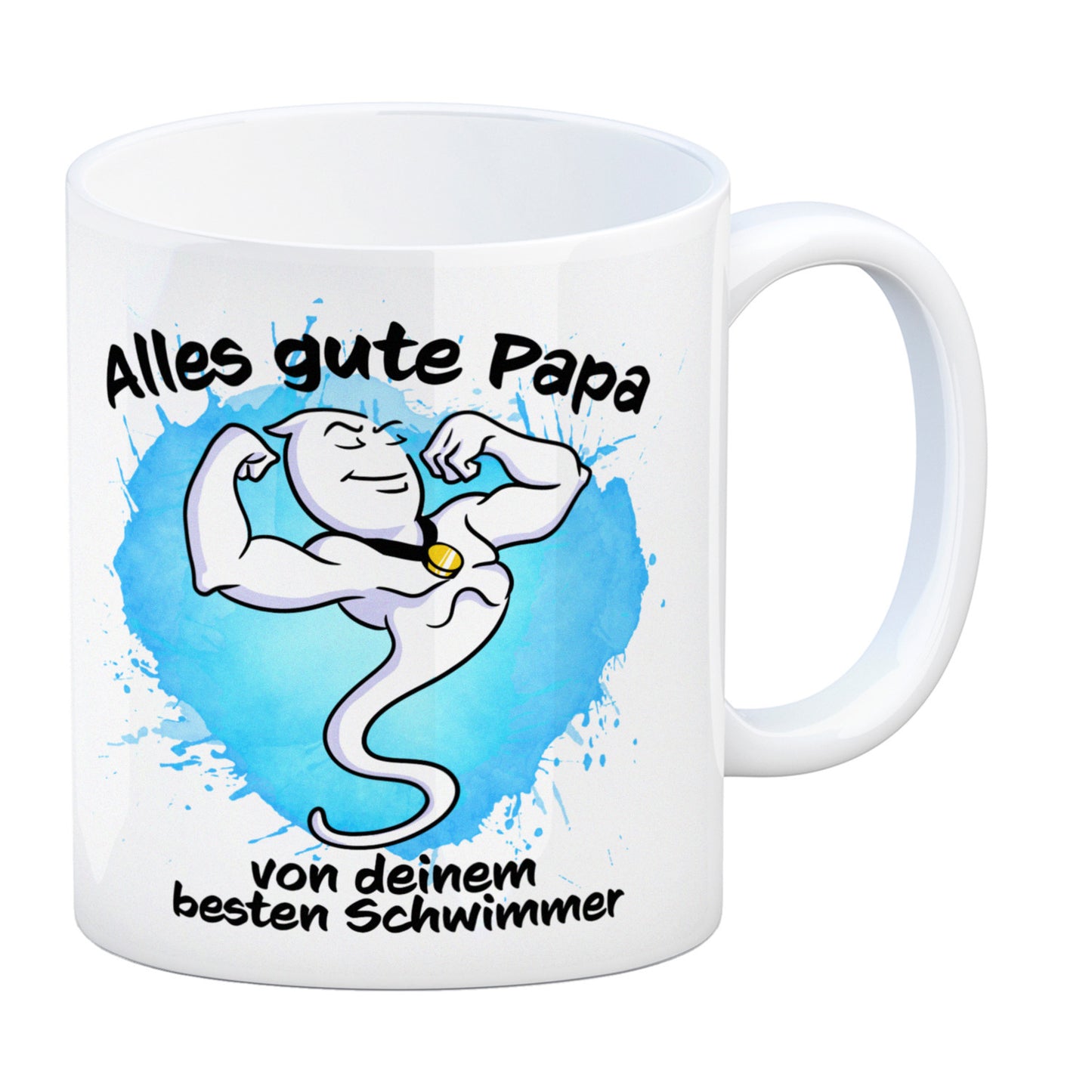 Alles gute Papa von deinem besten Schwimmer Kaffeebecher