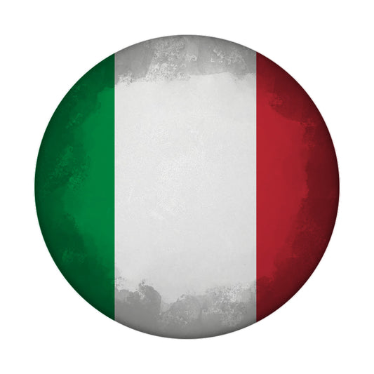 Italien Flagge Magnet rund