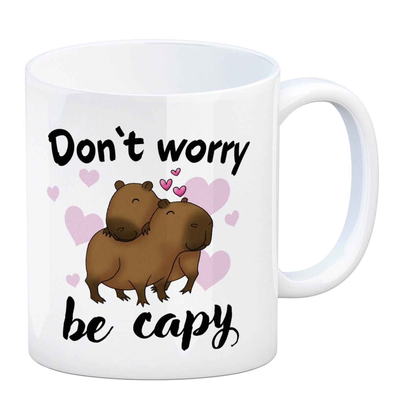 Don’t worry be capy Capybara Kaffeebecher