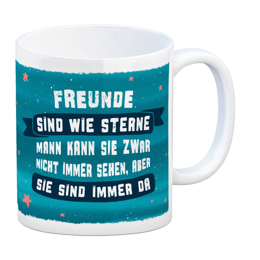 Freunde sind wie Sterne… Kaffeebecher