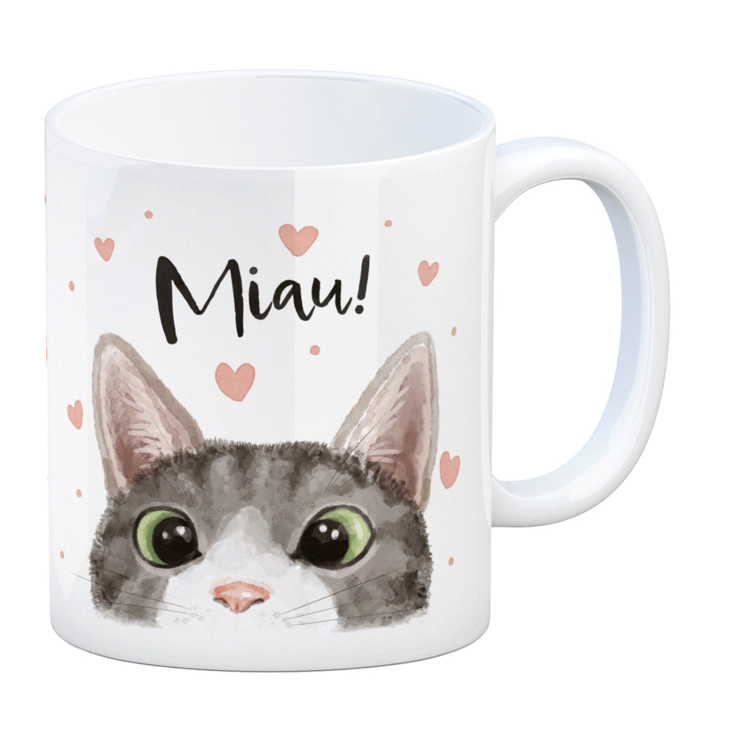 Miau Katze Kaffeebecher