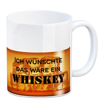 Ich wünschte das wäre ein Whiskey Kaffeebecher