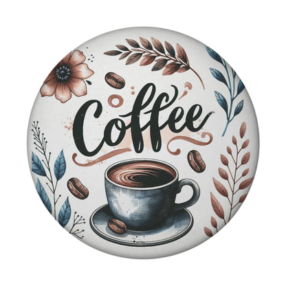 Coffee Magnet rund