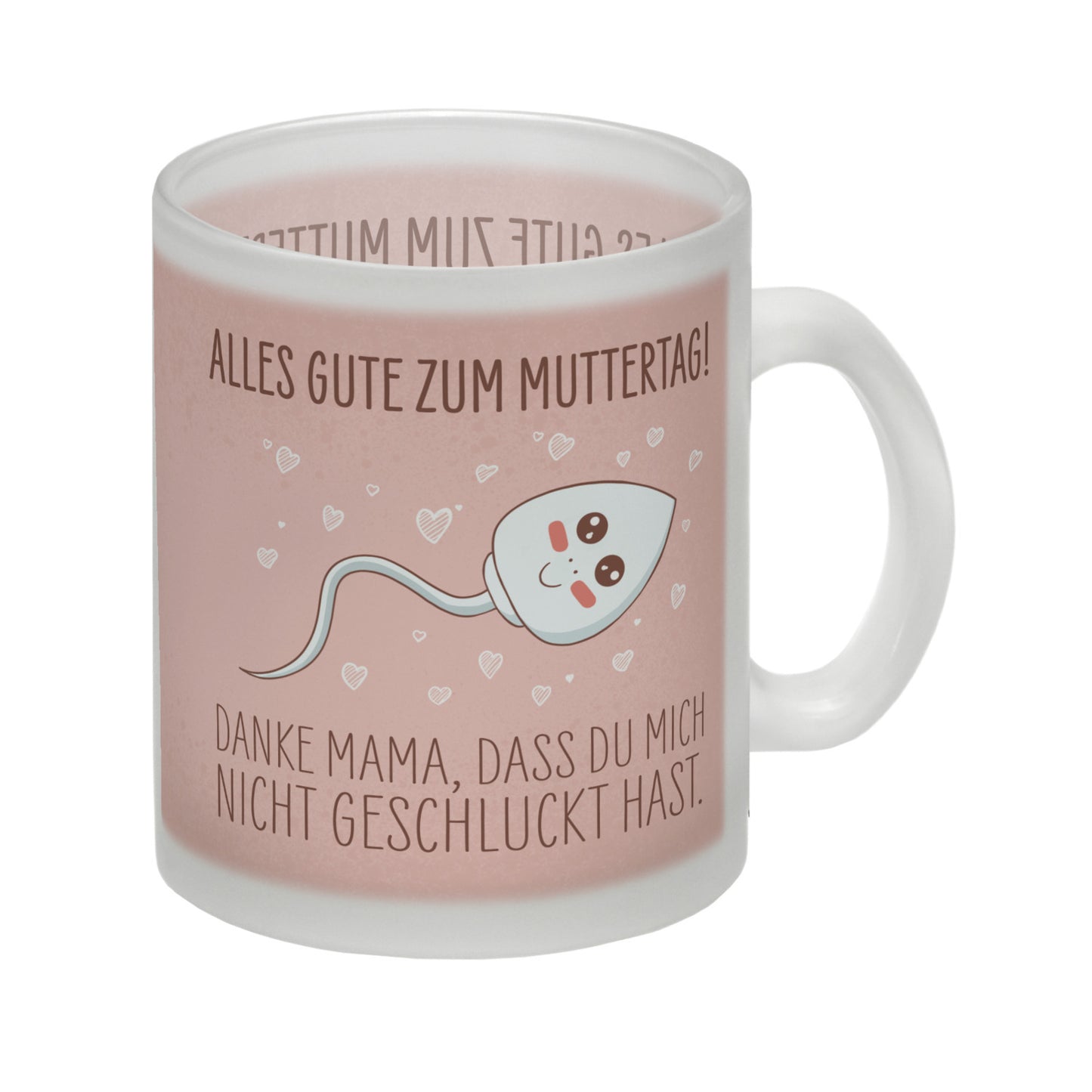 Danke Mama, dass du mich nicht geschluckt hast Glas Tasse zum Muttertag