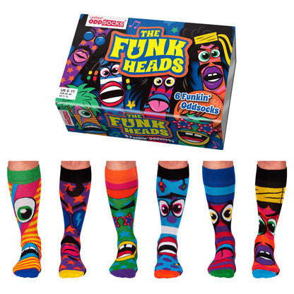 Funk Heads Oddsocks Socken in 39-46 im 6er Set