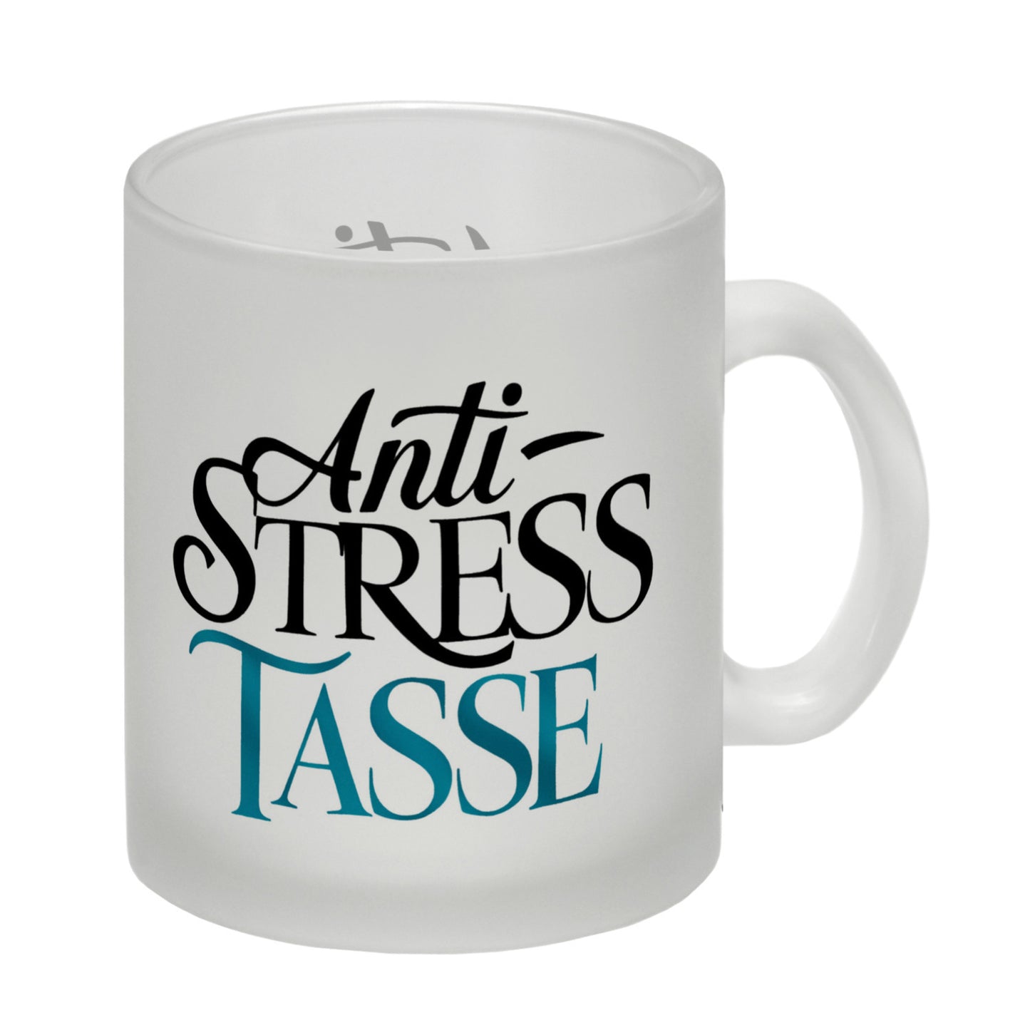 Anti-Stress Tasse Glas Tasse für Ruhe