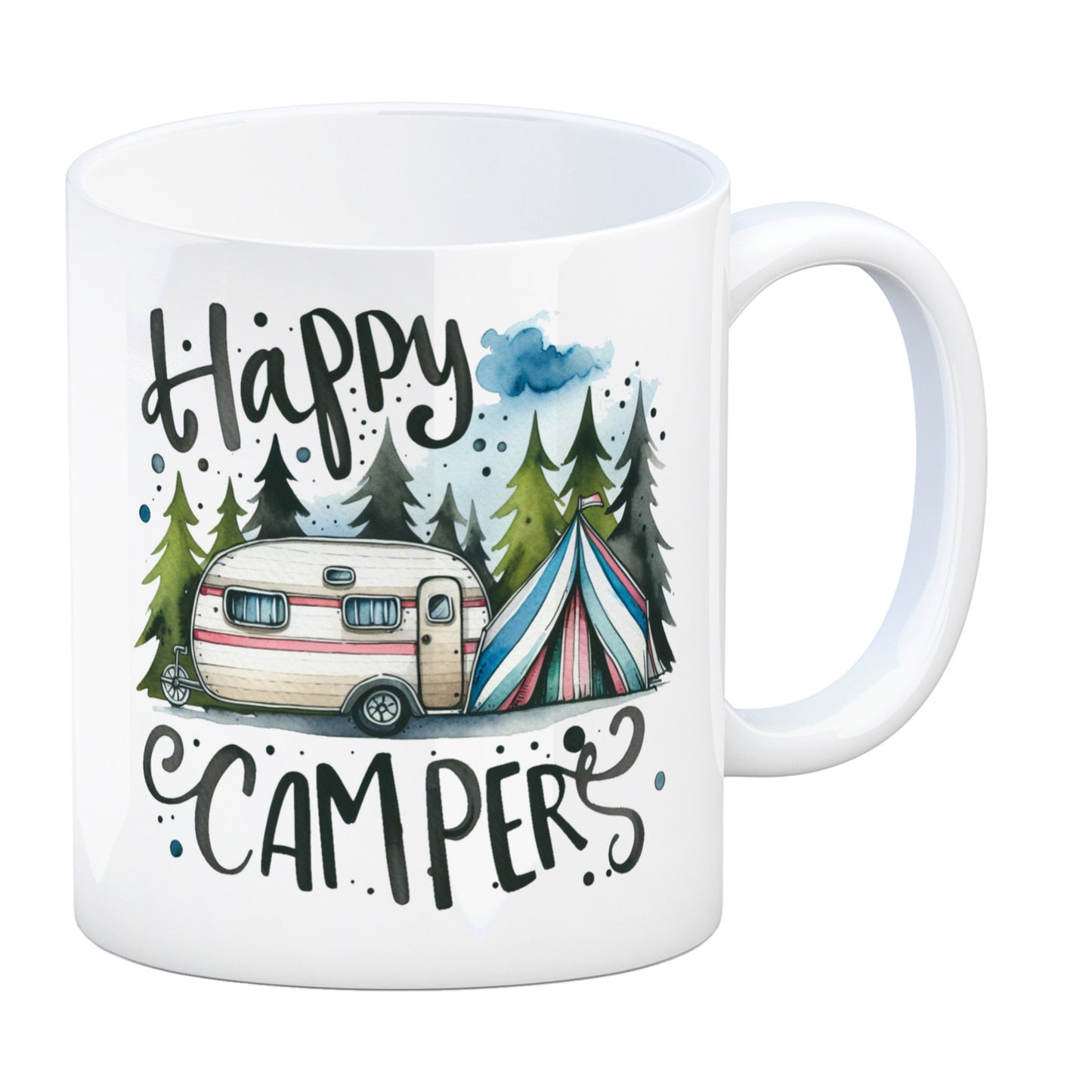 Happy Campers Wohnwagen Kaffeebecher