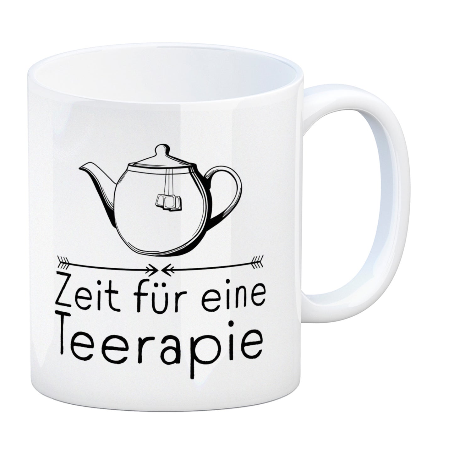 Zeit für eine Teerapie Kaffeebecher