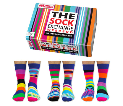 6 Verrückte Socken 15 Kombinationen - Oddsocks Weekend