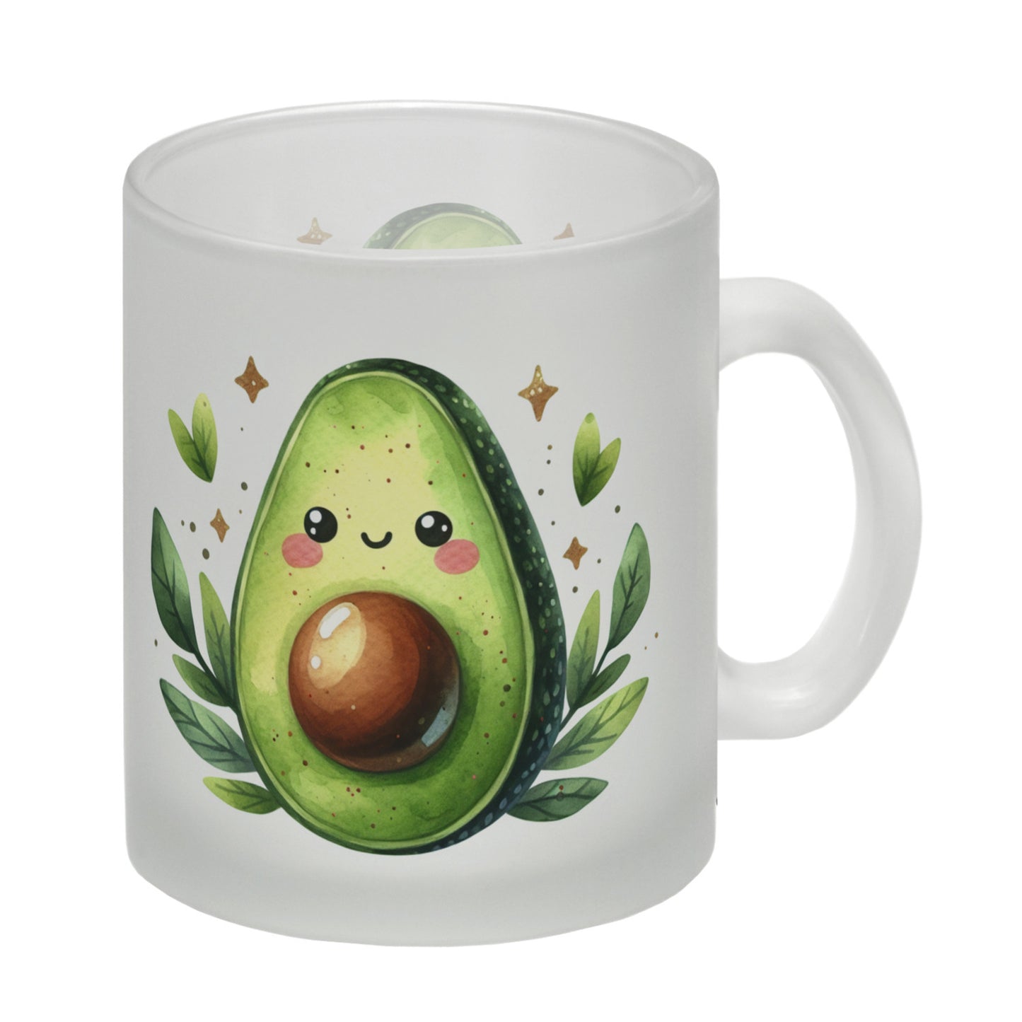 Avocado Glas Tasse