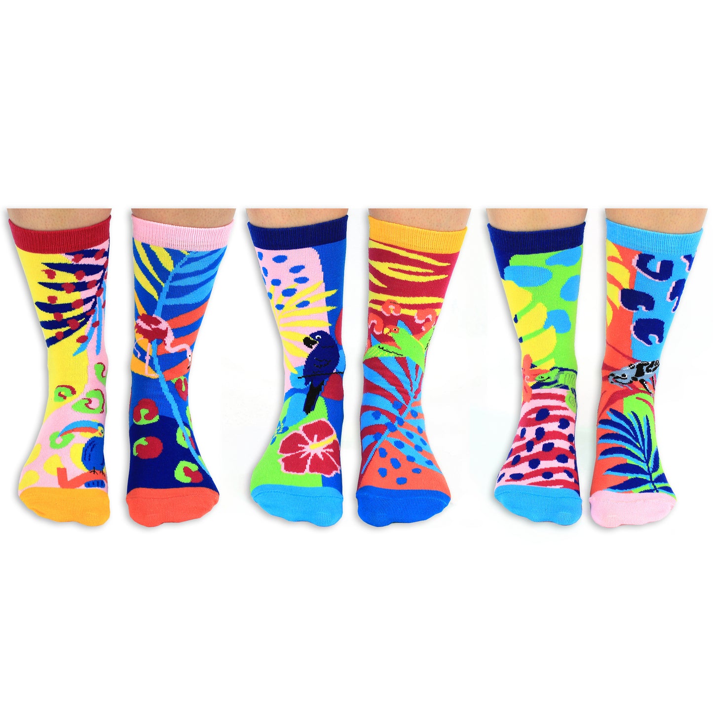 Hot Tropics Oddsocks Socken in 37-42 im 6er Set