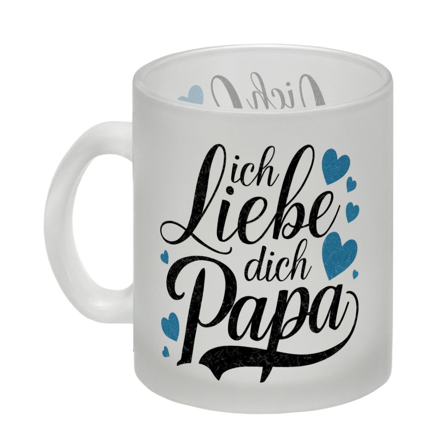 Ich Liebe Dich Papa Glas Tasse