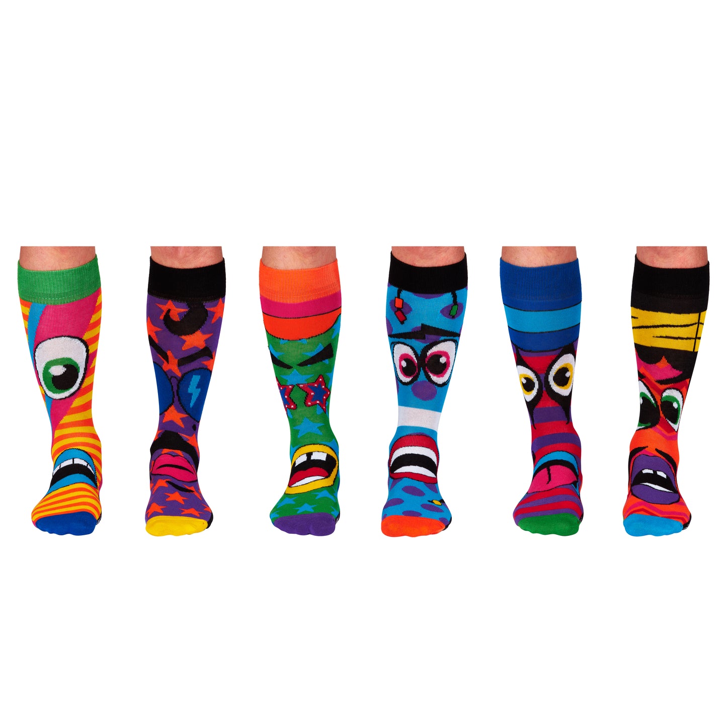 Funk Heads Oddsocks Socken in 39-46 im 6er Set