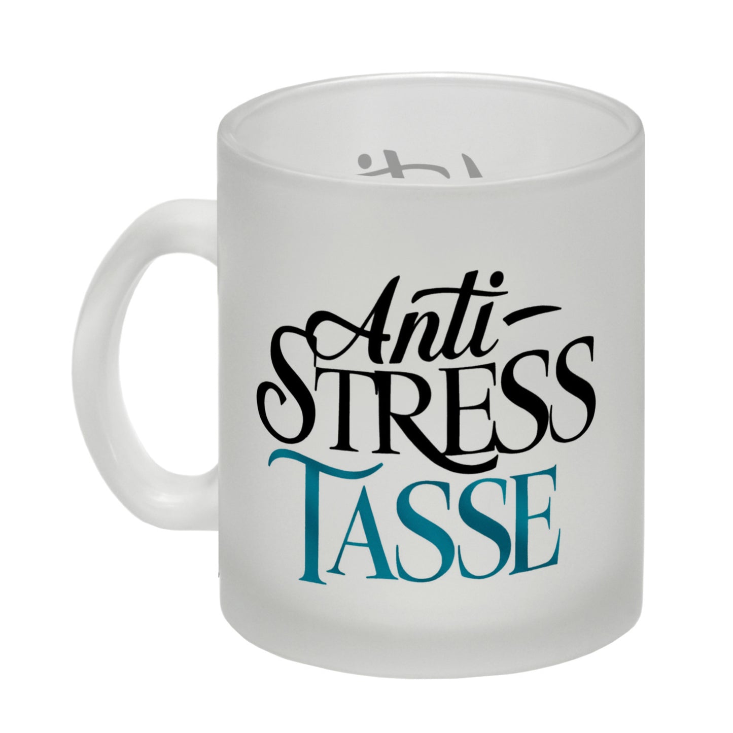 Anti-Stress Tasse Glas Tasse für Ruhe