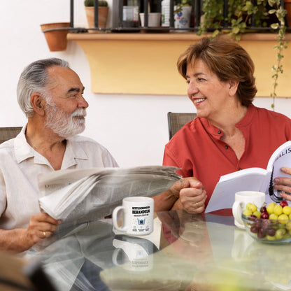 Bitte schonend behandeln - 80. Geburtstag Kaffeebecher