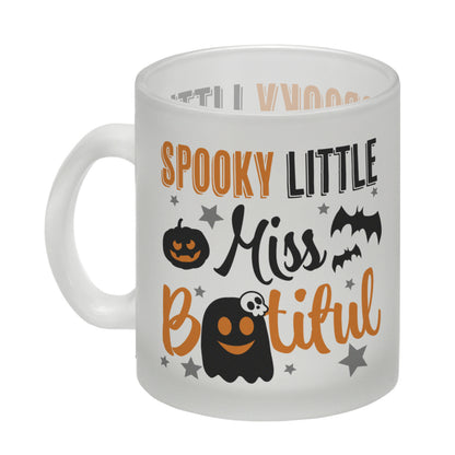 Geister Glas Tasse mit Spruch- Spooky little Miss Bootiful