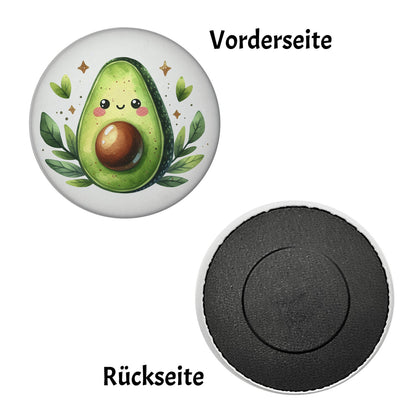 Avocado Magnet rund