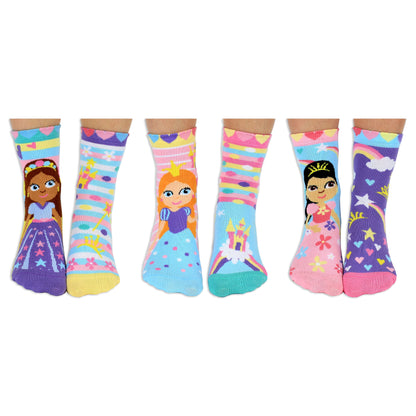 Be a Princess Prinzessin Oddsocks Socken in 27-30 im 6er Set