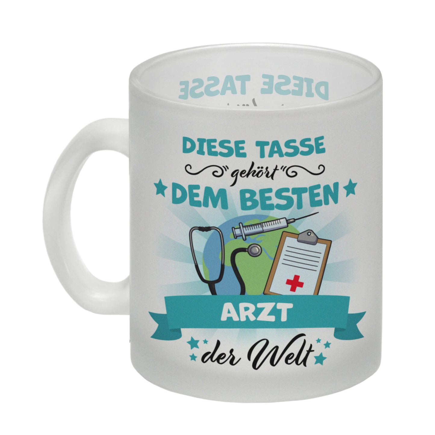 Bester Arzt der Welt Glas Tasse