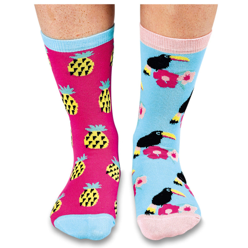 Verrückte Socken Oddsocks Tropicool für Frauen im 6er Set