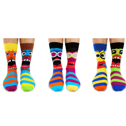 Verrückte Socken Oddsocks Funk You! für Männer im 6er Set