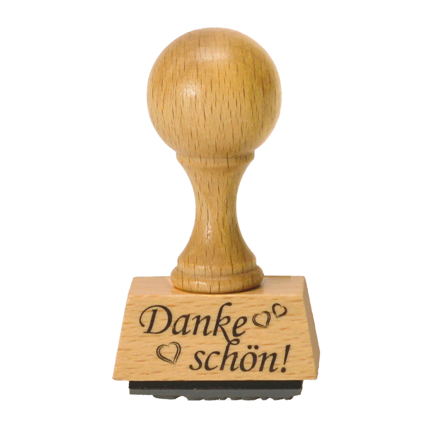 Dankeschön Holzstempel