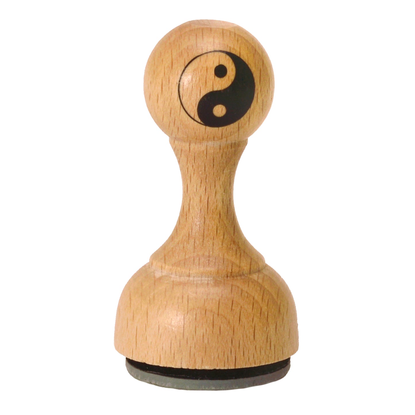 Yin und Yang Holzstempel