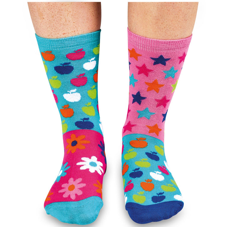 Verrückte Socken Oddsocks Funky Dory für Mädchen im 6er Set