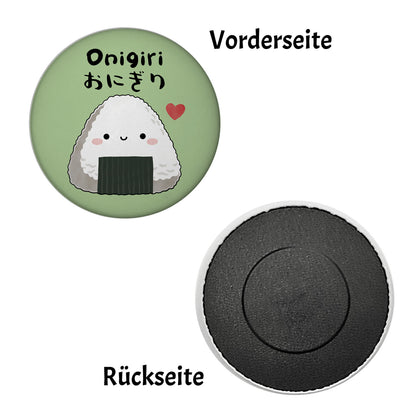 Onigiri Sushi Magnet rund