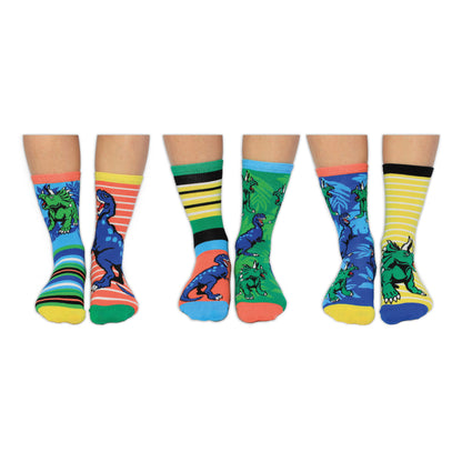 Dino Eier Oddsocks Socken in 30,5-39 im 6er Set