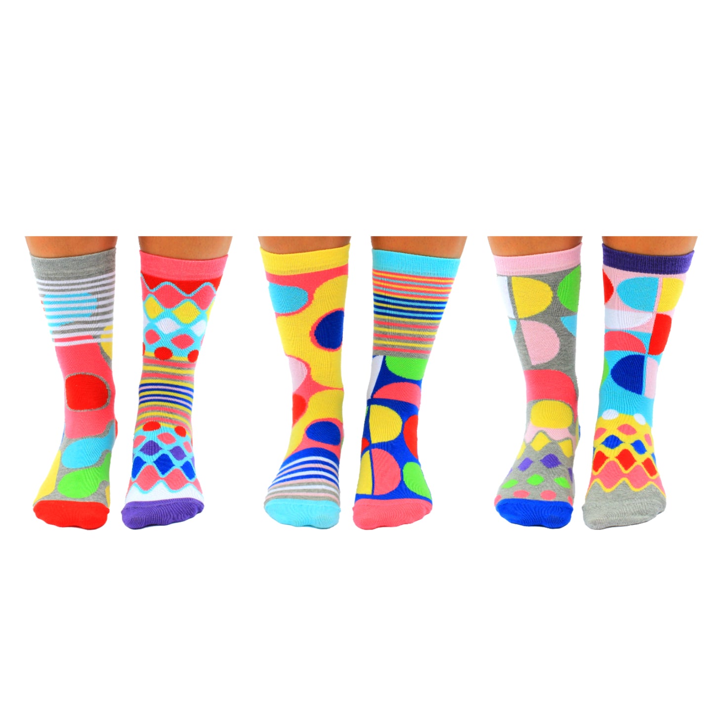 Foot Kandy Oddsocks Socken in 37-42 im 6er Set