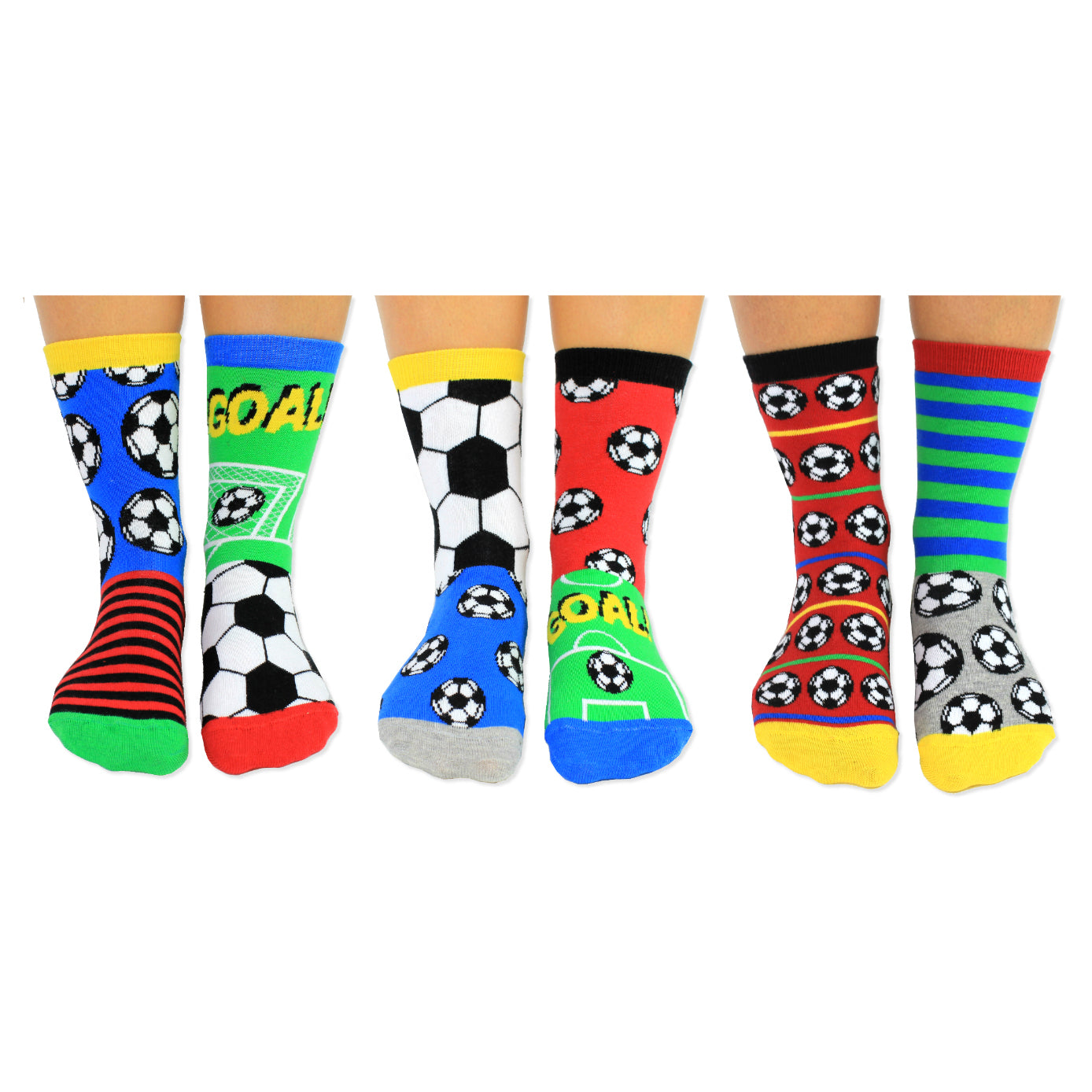 Kick it Oddsocks Socken in 30,5-39 im 6er Set